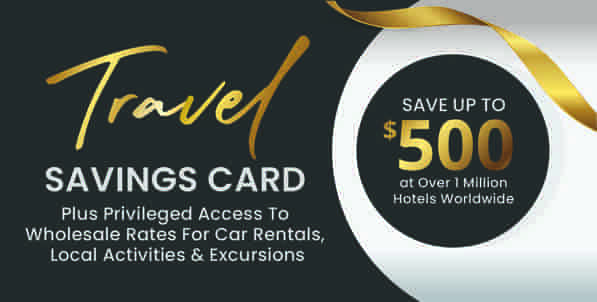 Travel saving card - upto 500 - Travel Package