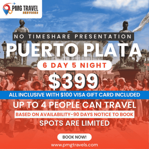 6 Day 5 Night Puerto Plata $399 package 04 - Travel Package